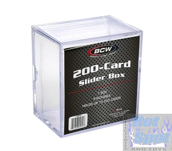 BCW 2-Piece Slider Card Box - 200 Count
