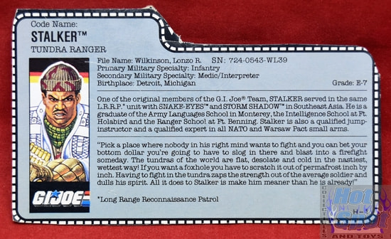 1989 Stalker Tundra Ranger File Card