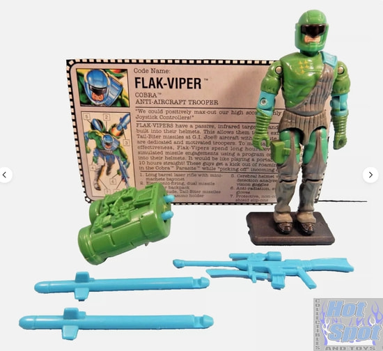 1992 Flak-Viper Weapons & Accessories