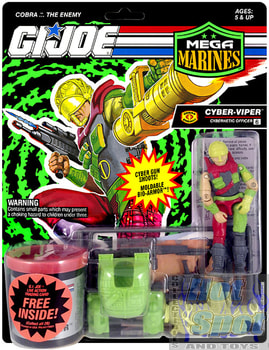 1993 Mega Marines Cyber Vipers Cybernetic Officer