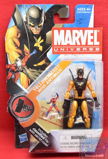 Marvel Universe Yellow Jacket with Ant Man 3.75" Figure