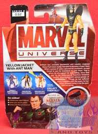 Marvel Universe Yellow Jacket with Ant Man 3.75" Figure