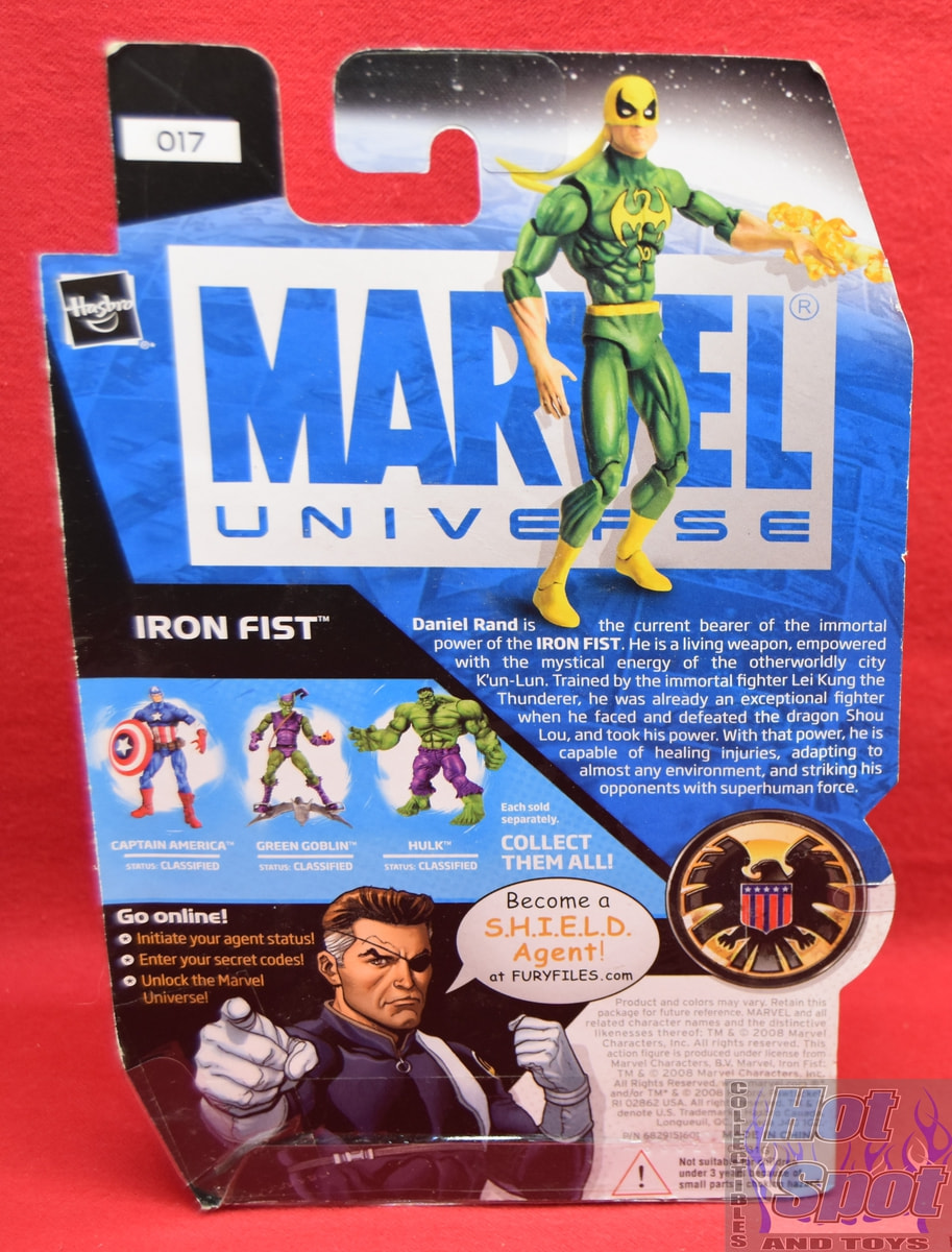 marvel universe 3.75 iron fist 017