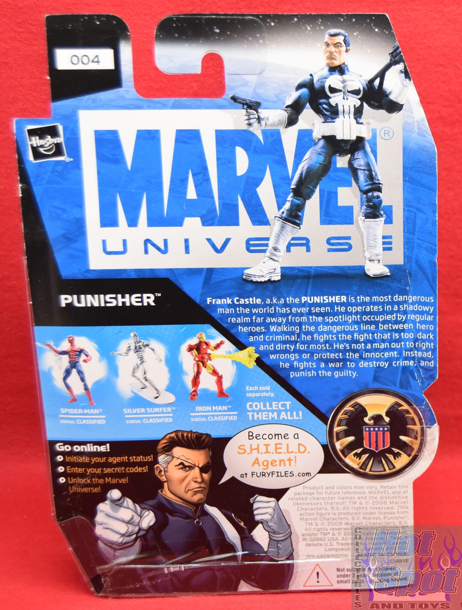 Marvel Universe Series 3 Punisher Action Figure 