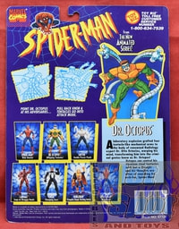 1994 Spider-Man Animated Series Dr. Octopus Card Backer