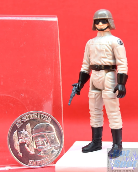 1984 AT-ST Driver POTF Figure Coin - Complete