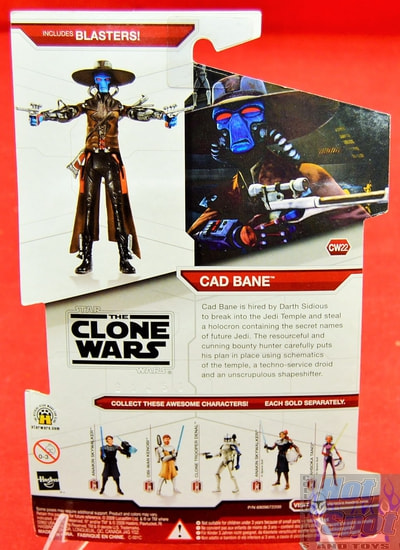 Star Wars The Clone Wars CW22 Cad Bane