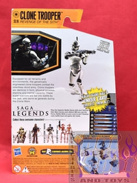 Star Wars Saga Legends Clone Trooper SL16