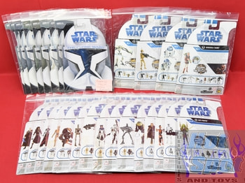 Clone Wars No. 1-27 Entire Set of Card Backers