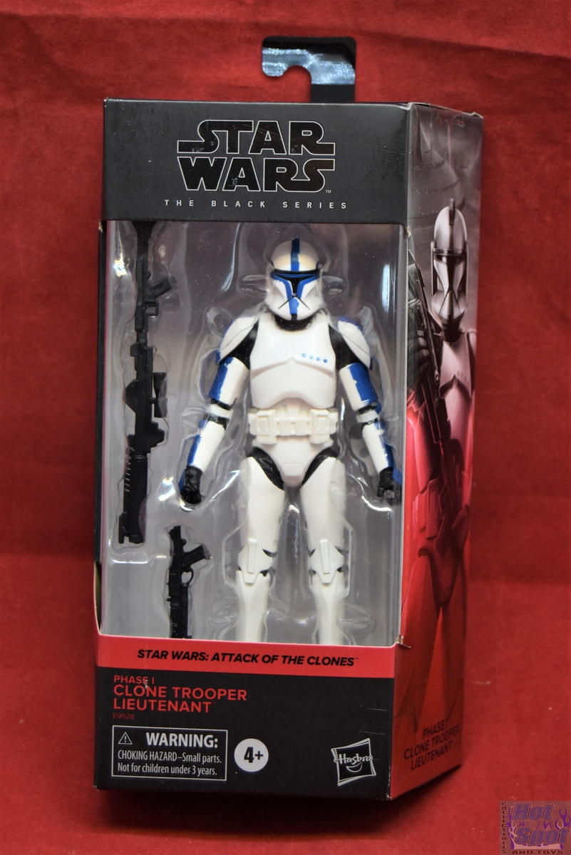 Hot Spot Collectibles and Toys - Phase I Clone Trooper Lieutenant Black ...