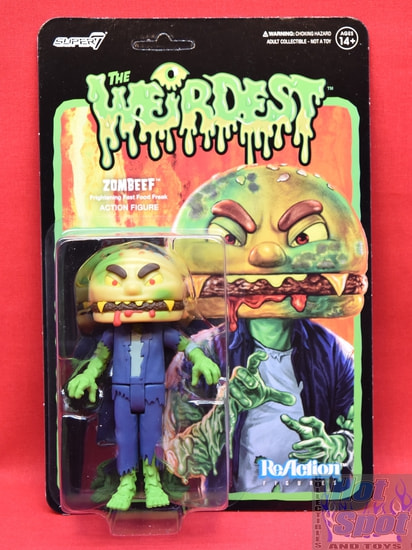 THE WEIRDEST Zombeef ReAction Figure