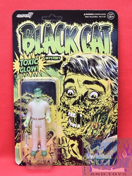 Black Cat Mystery Radium Man Toxic GLOW Figure