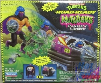 1993 Road Ready Shredder Weapons and Accessories