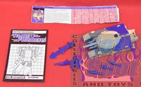 1985 G1 Blitzwing Tripletron (Triple Changer) Figure - Complete