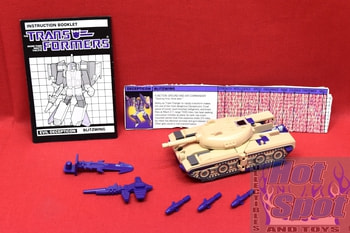 1985 G1 Blitzwing Tripletron (Triple Changer) Figure - Complete