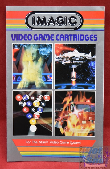 IMAGIC Video Game Cartridges Booklet