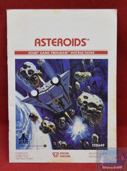 Asteroids Game Program Instructions