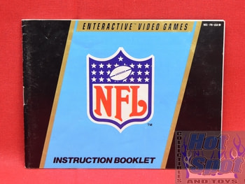 NFL National Football Instruction Booklet