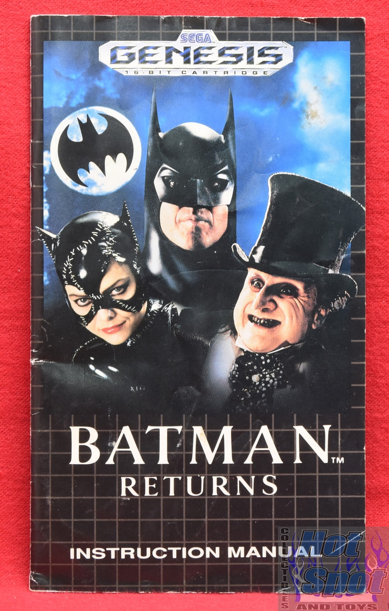 Hot　Collectibles　Toys　and　Manual　Spot　Instruction　Returns　Batman　Only