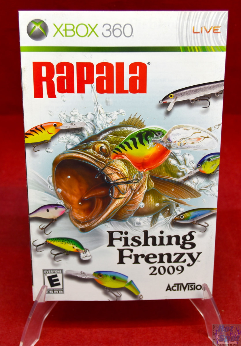 Hot Spot Collectibles and Toys - Rapala Fishing Frenzy 2009 Instruction  Booklet